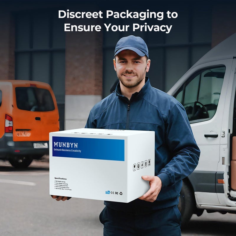 MUNBYN IMC51 Money Counter Machine Count Value, Add+Batch/Add+ Value Mode Bill Counter, UV/MG/IR/MT Detection, USD only Cash Counter,1100 Bills/min, Money Counting Machine with LCD Display (Black) - Image 5